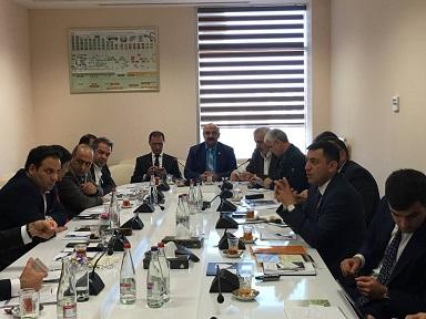 جلسه توسعه فناوری تولید تجهیزات پزشکی به دعوت معاون علمی آقای الهام علی اف رئیس جمهور آذربایجان
