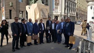 حضور در هیت تجاری اعزامی از کشور ایران به کشور شیلی در شهر سانتیاگو